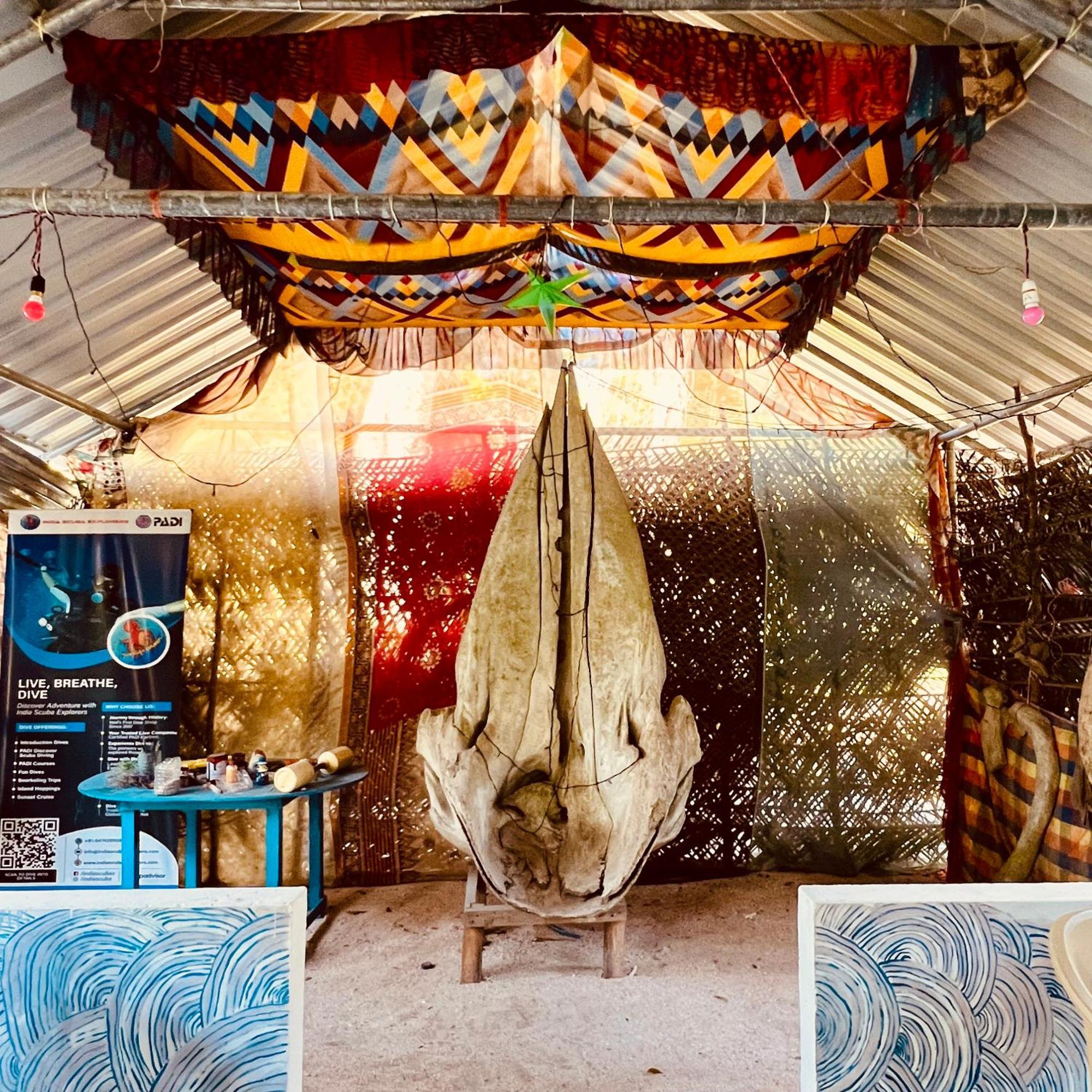 Blue Sea Restaurant & Bungalows Sitapur المظهر الخارجي الصورة